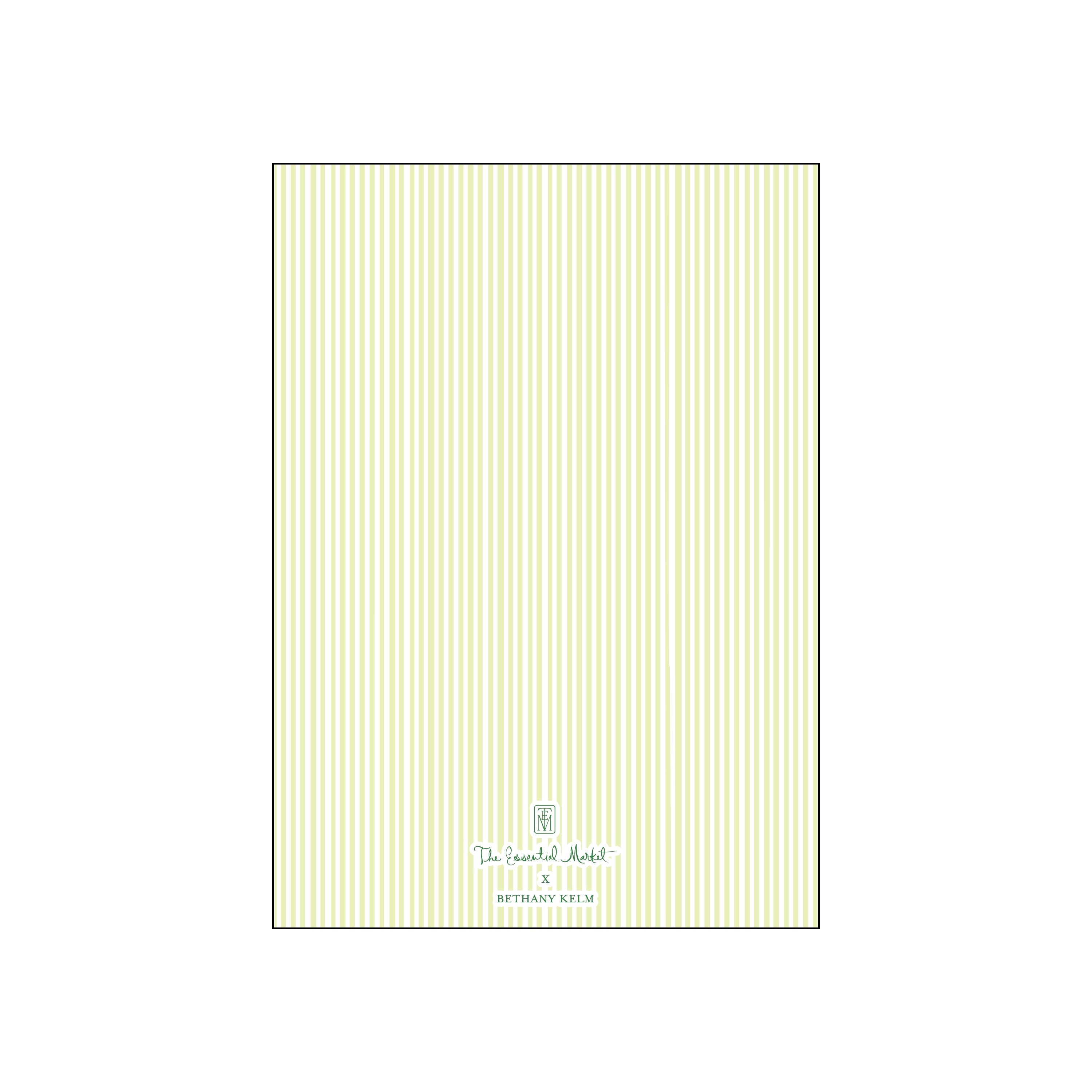 christmas otomi green | holiday card | bethany kelm