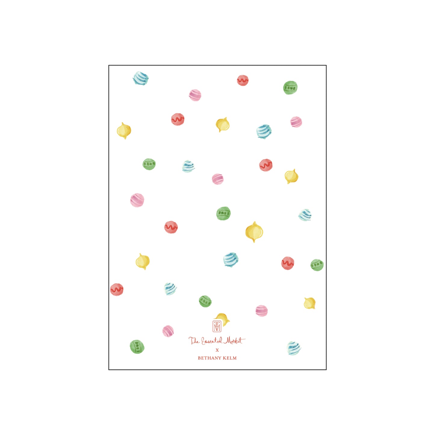 colorful boxwood | holiday card | bethany kelm