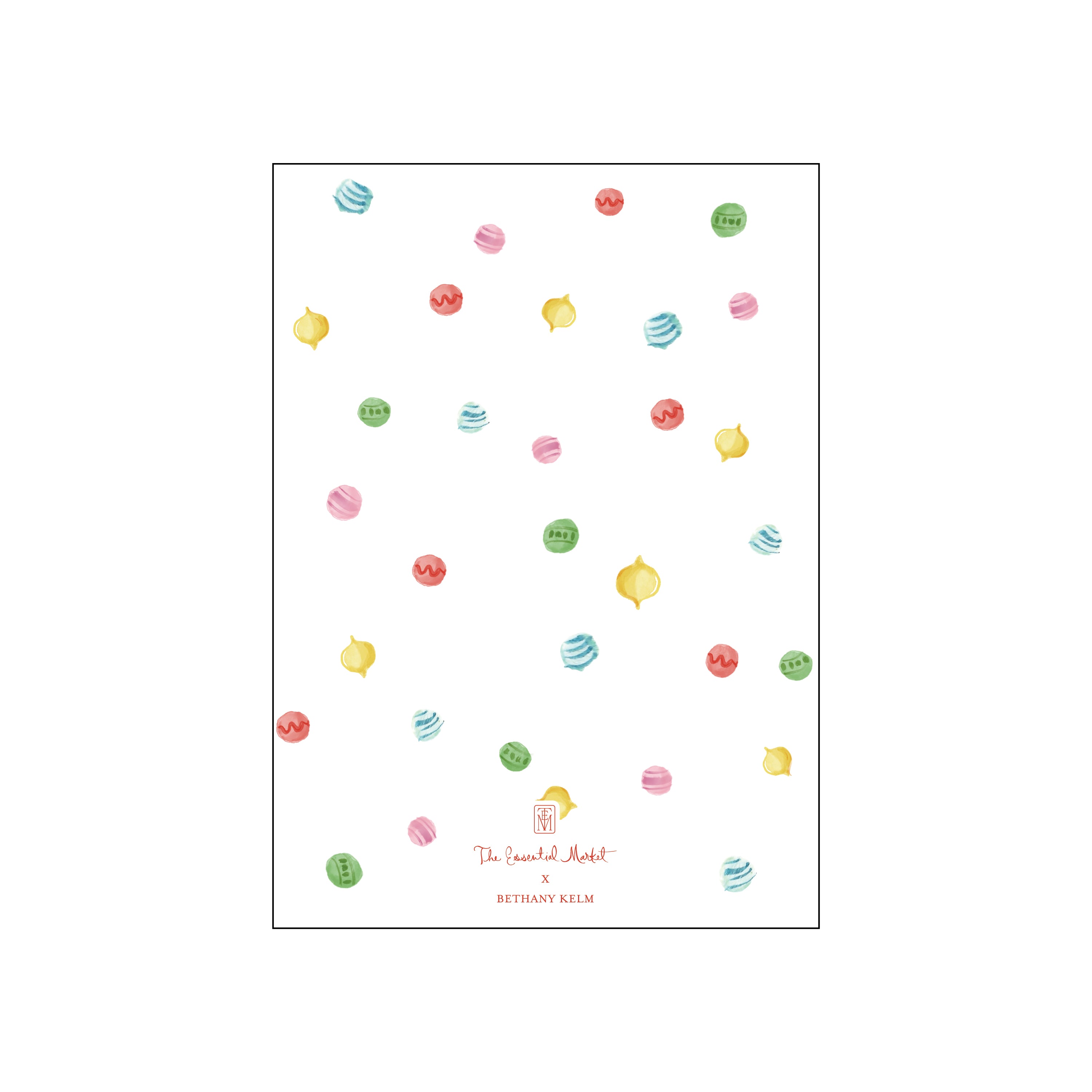 colorful boxwood | holiday card | bethany kelm