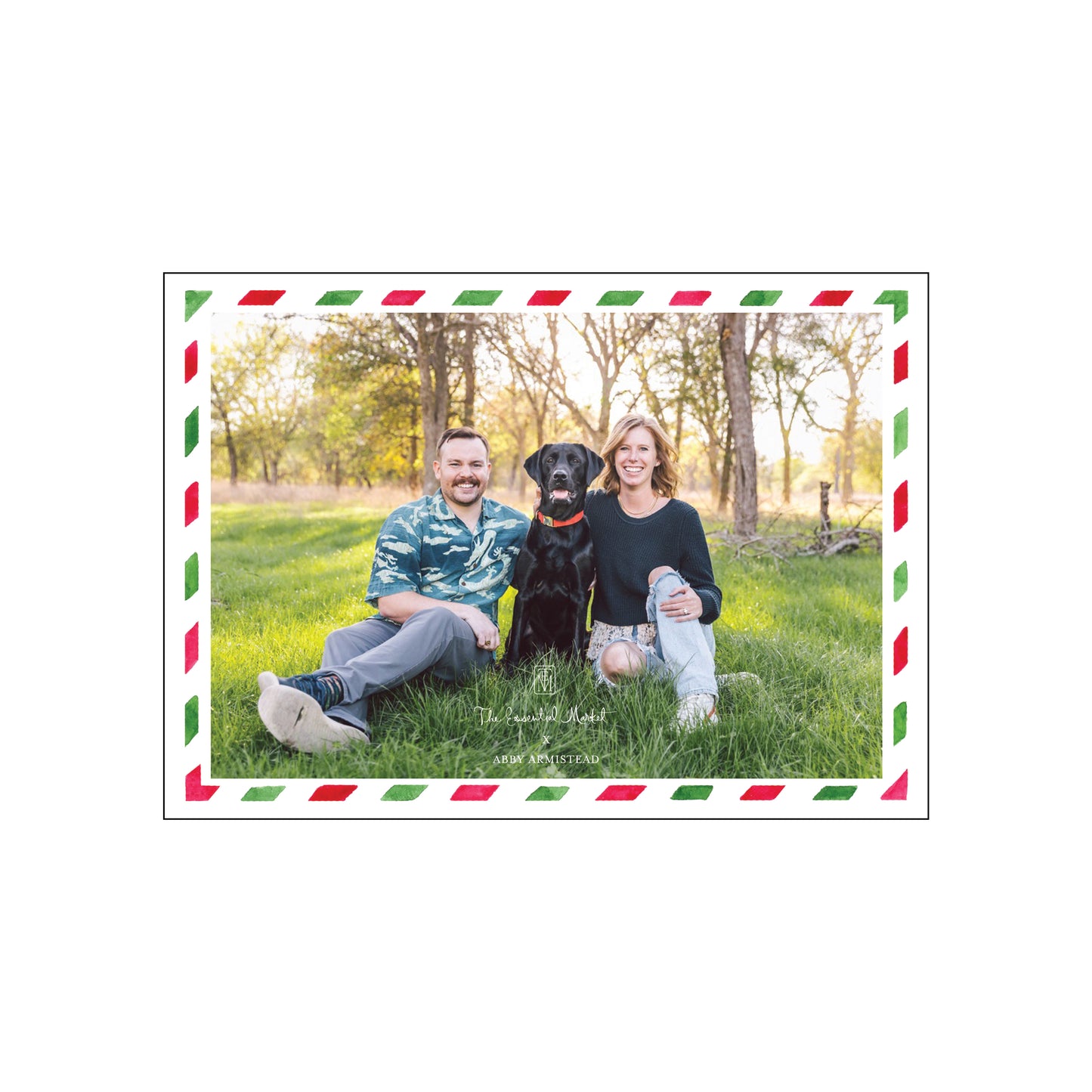 holiday postcard horizontal | holiday card | abby armistead