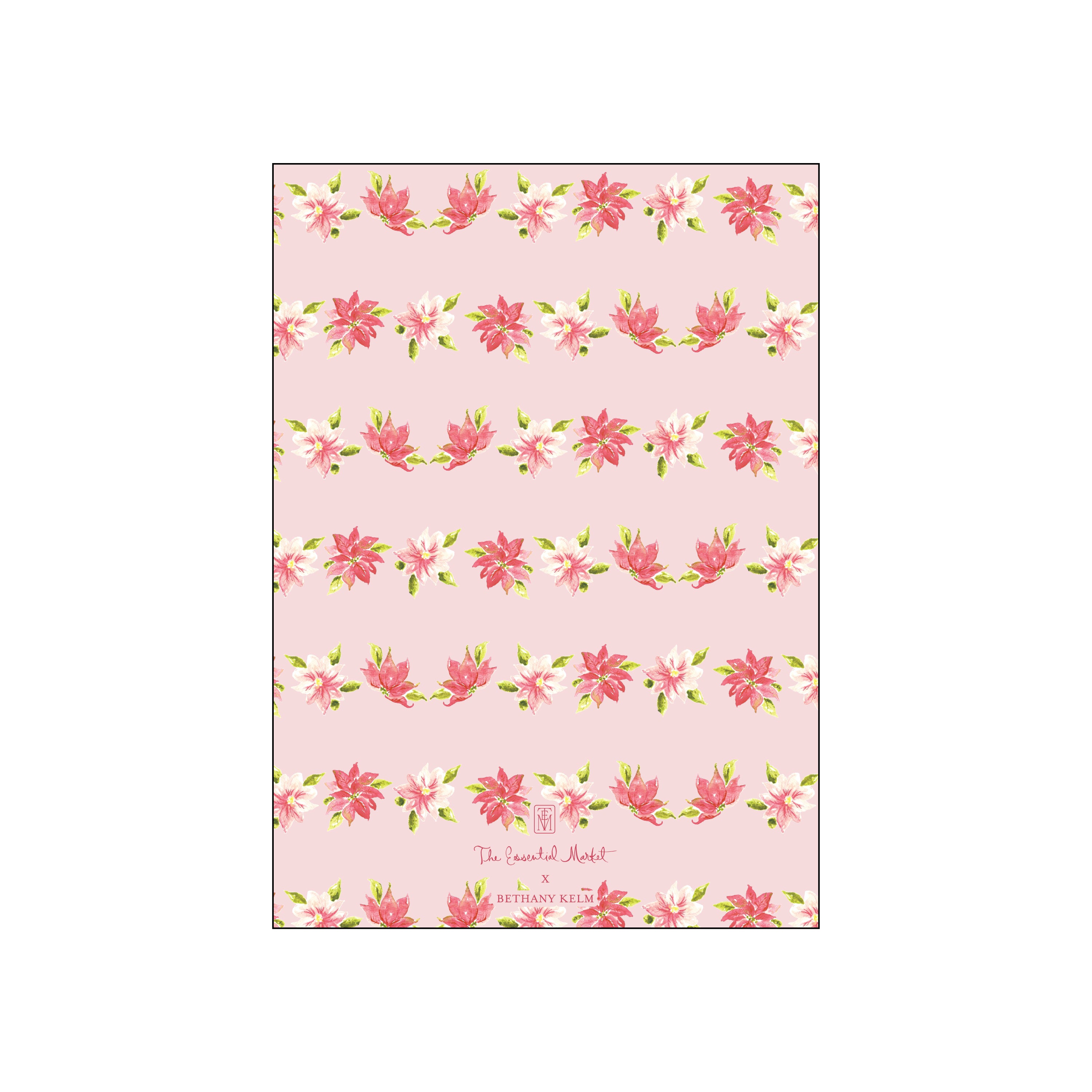 poinsettia | holiday card | bethany kelm