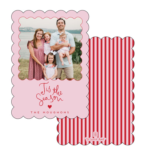 tis the season | holiday card | digital printed