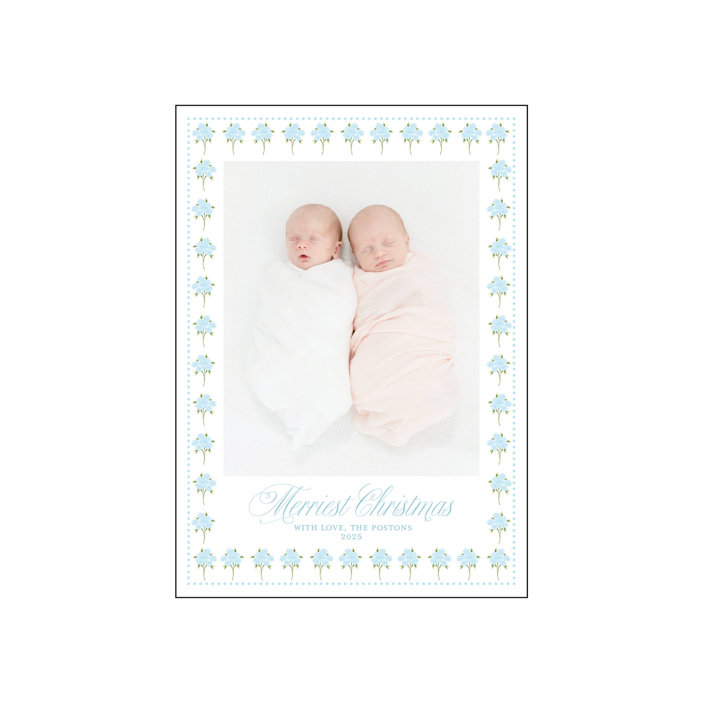 holiday hydrangeas | holiday card | bethany kelm