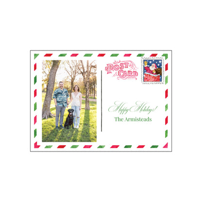 holiday postcard horizontal | holiday card | abby armistead