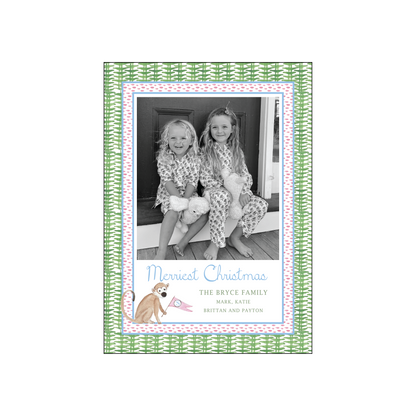 preppy | holiday card | cedar street stationery