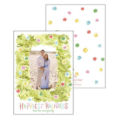 colorful boxwood | holiday card | bethany kelm