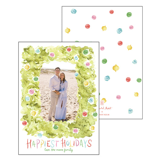 colorful boxwood | holiday card | bethany kelm
