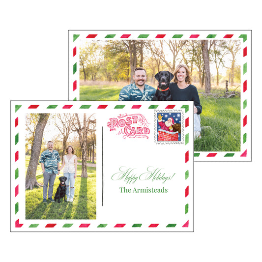 holiday postcard horizontal | holiday card | abby armistead
