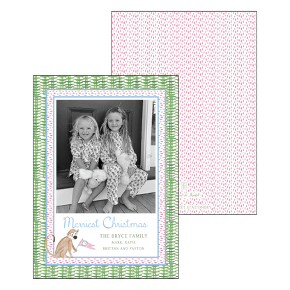preppy | holiday card | cedar street stationery