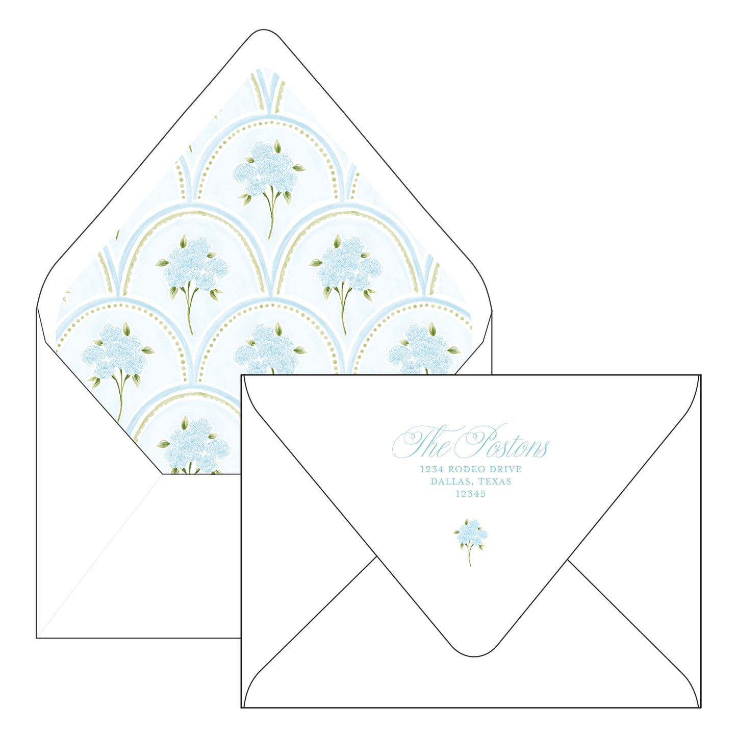 holiday hydrangeas | holiday card | bethany kelm