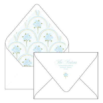 holiday hydrangeas | holiday card | bethany kelm