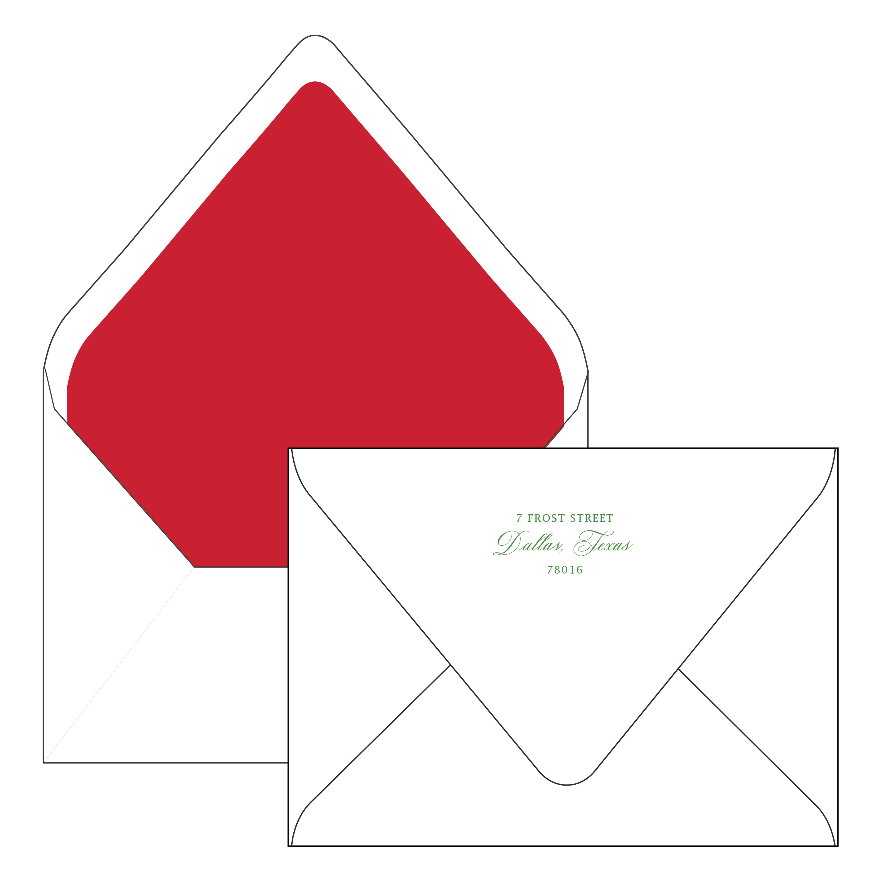 holiday postcard horizontal | holiday card | abby armistead