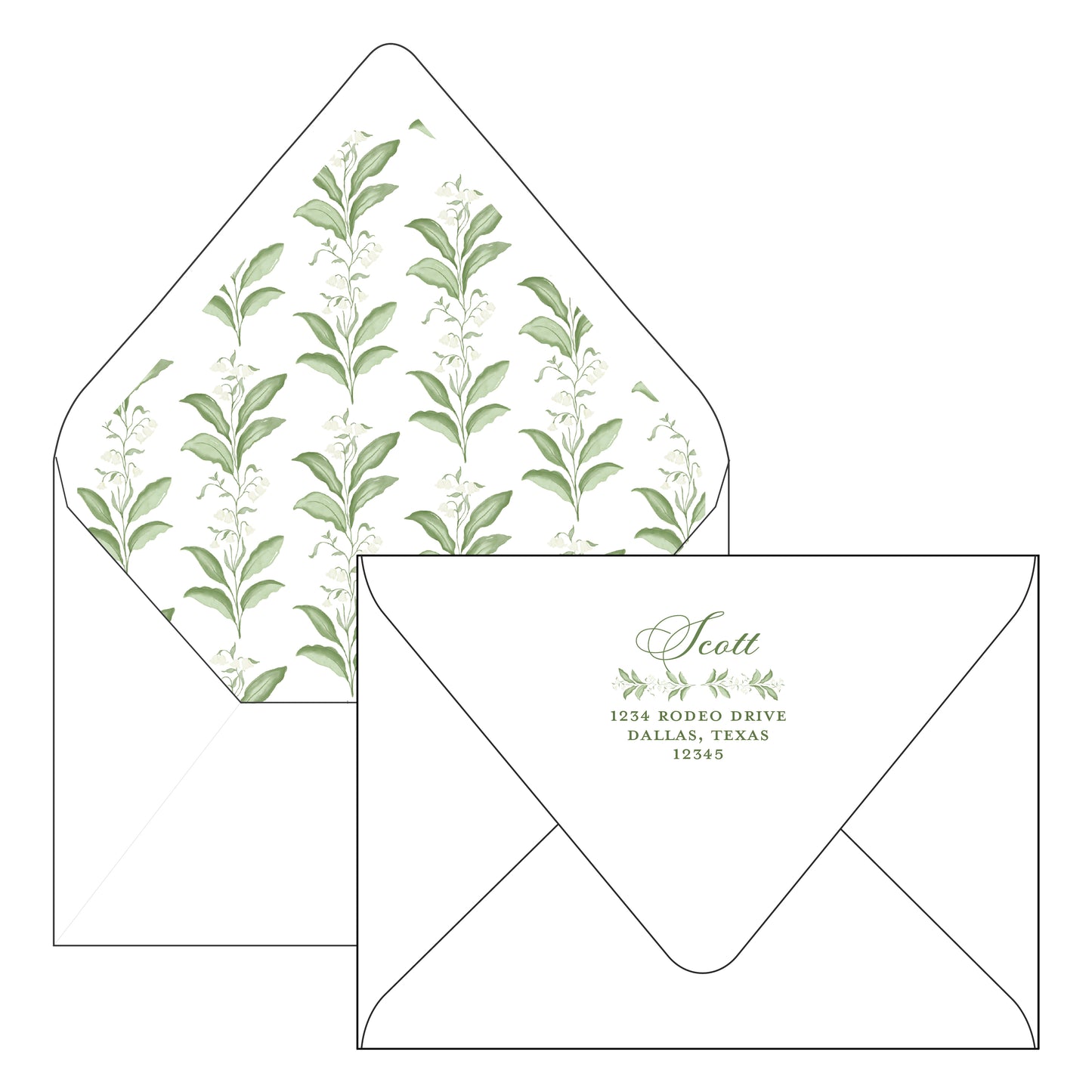 lillies | holiday card | bethany kelm