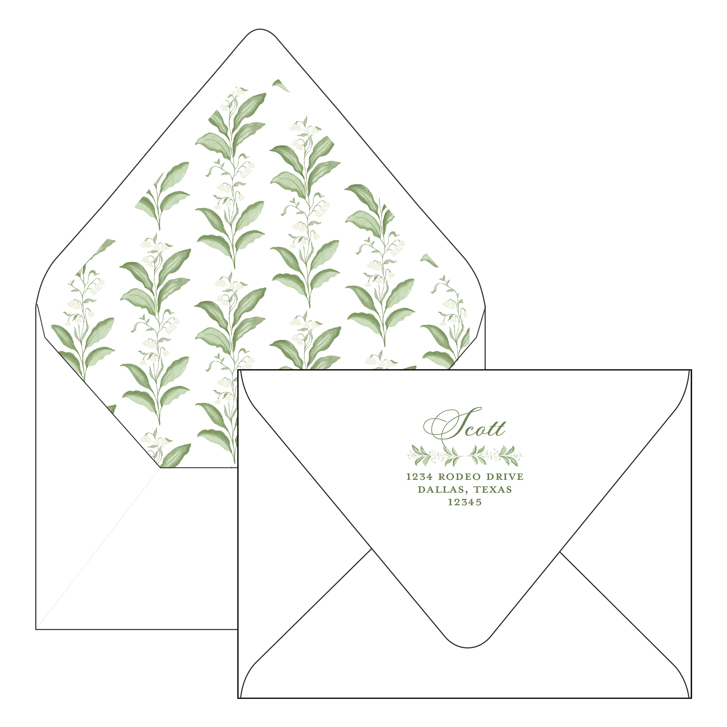 lillies | holiday card | bethany kelm