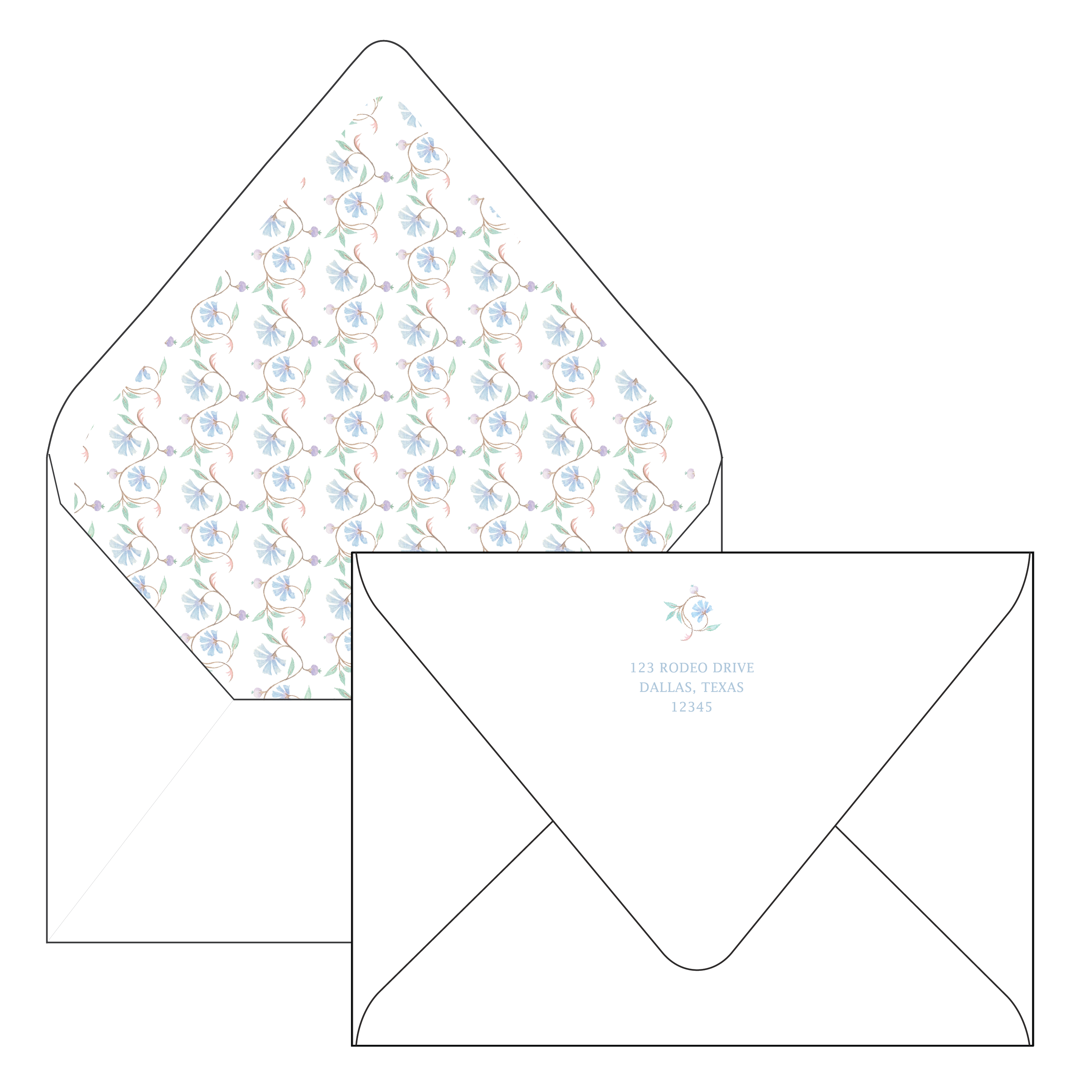 morris | holiday card | cedar street stationery