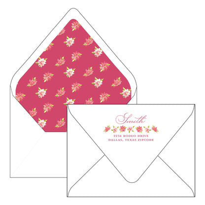 poinsettia | holiday card | bethany kelm