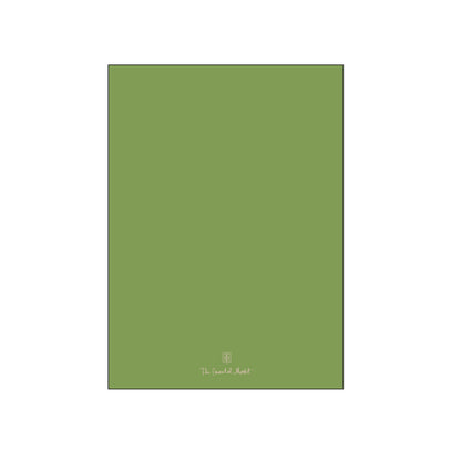 green border | invitation