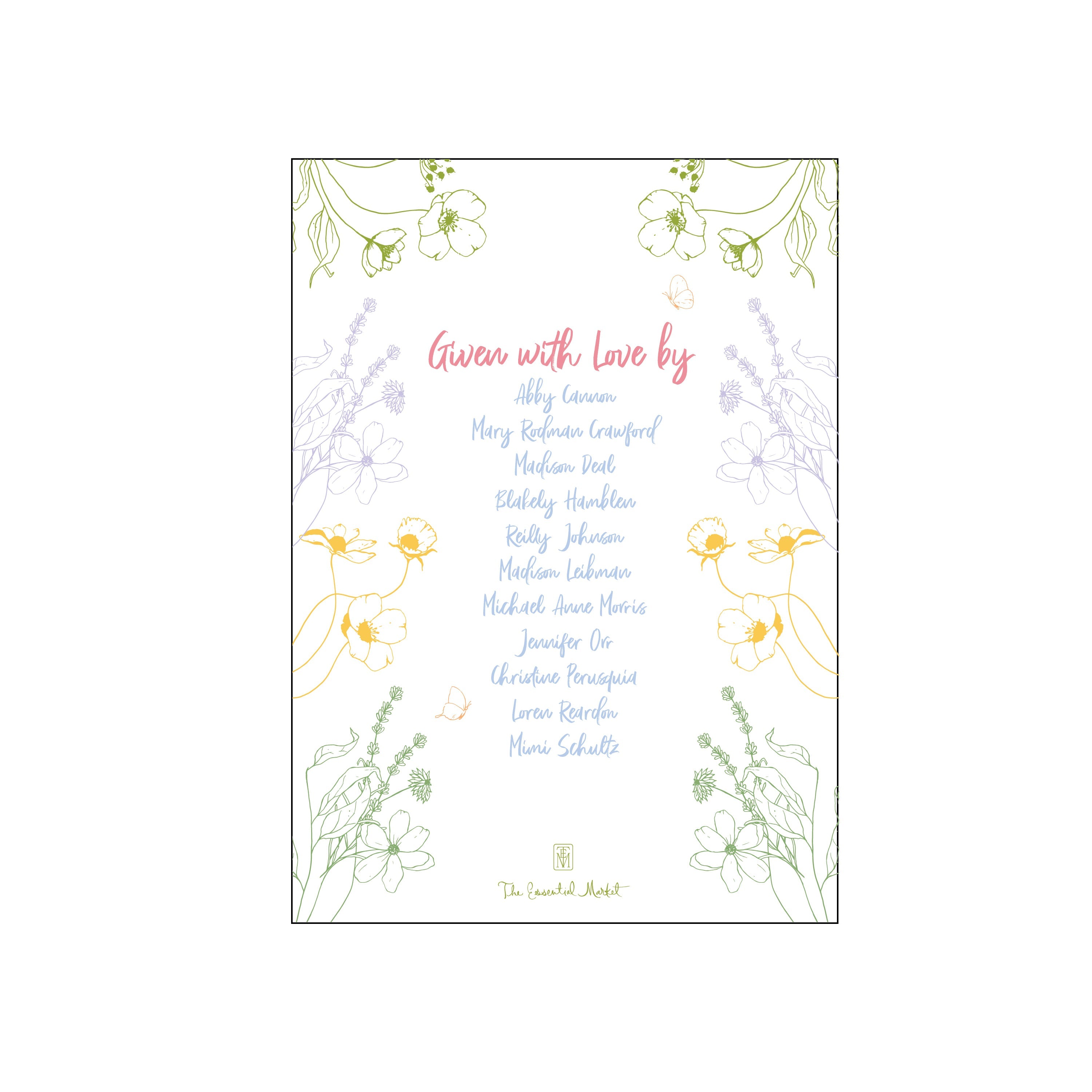 wildflowers | invitation