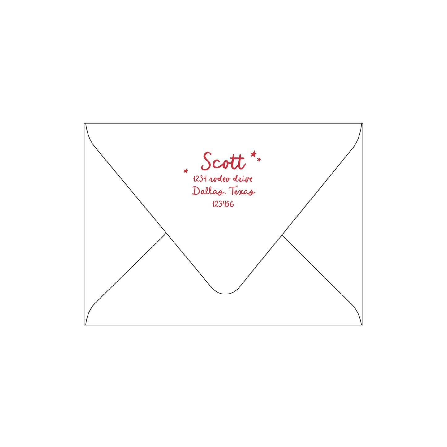 red, white & baby blue | invitation