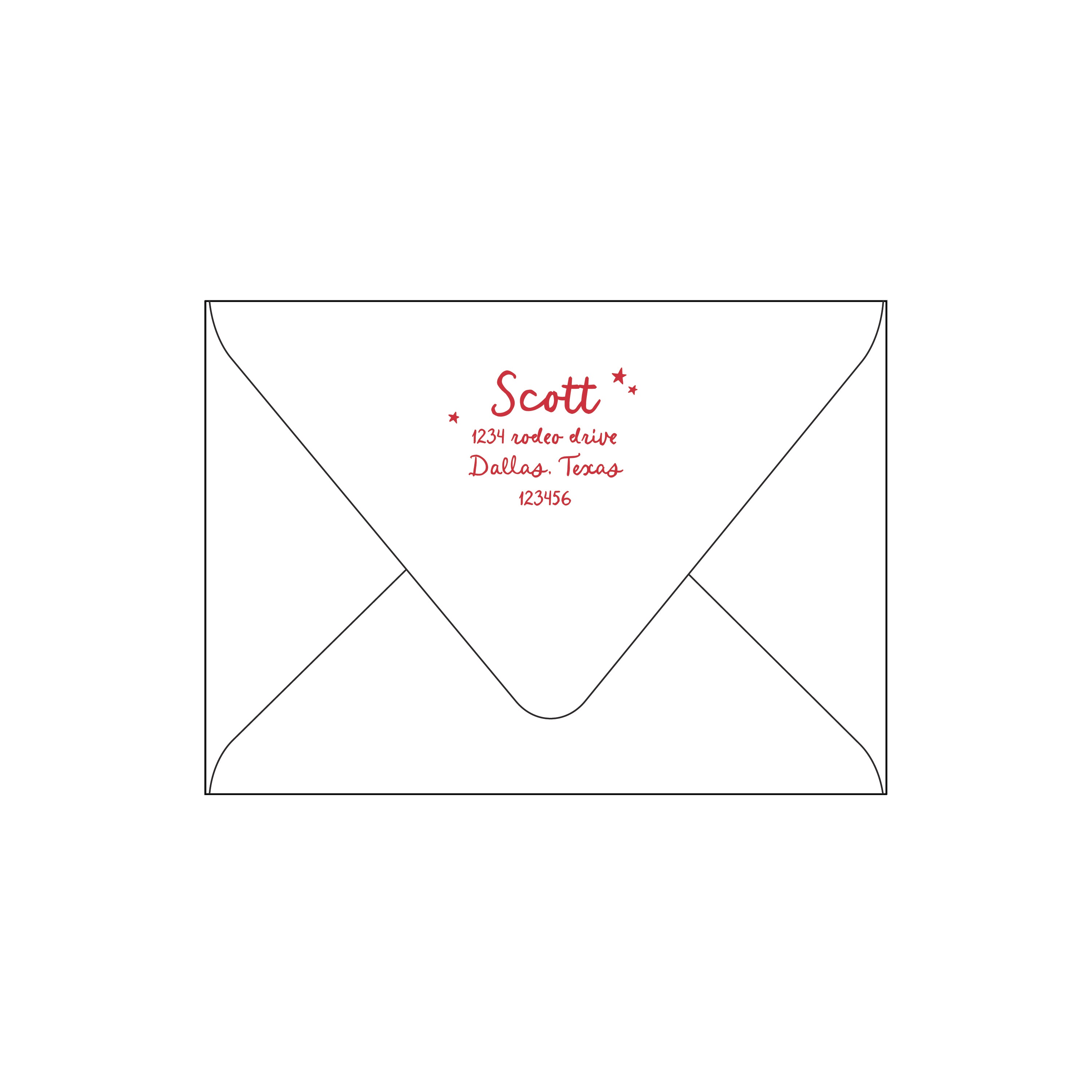 red, white & baby blue | invitation