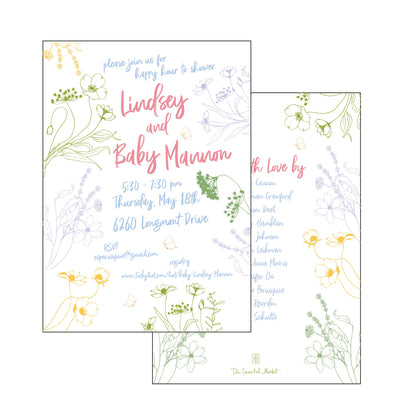 the essential market personalized party invitation