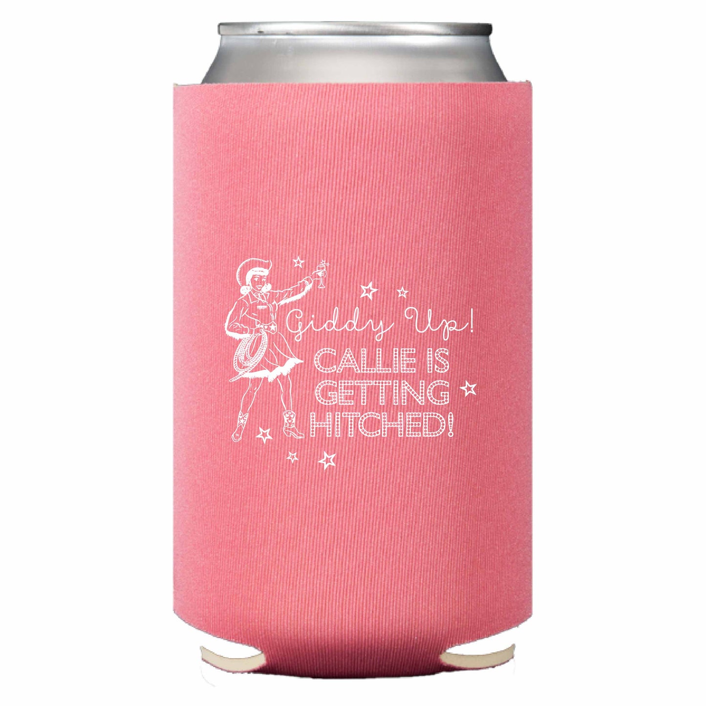disco cowgirl | can cooler
