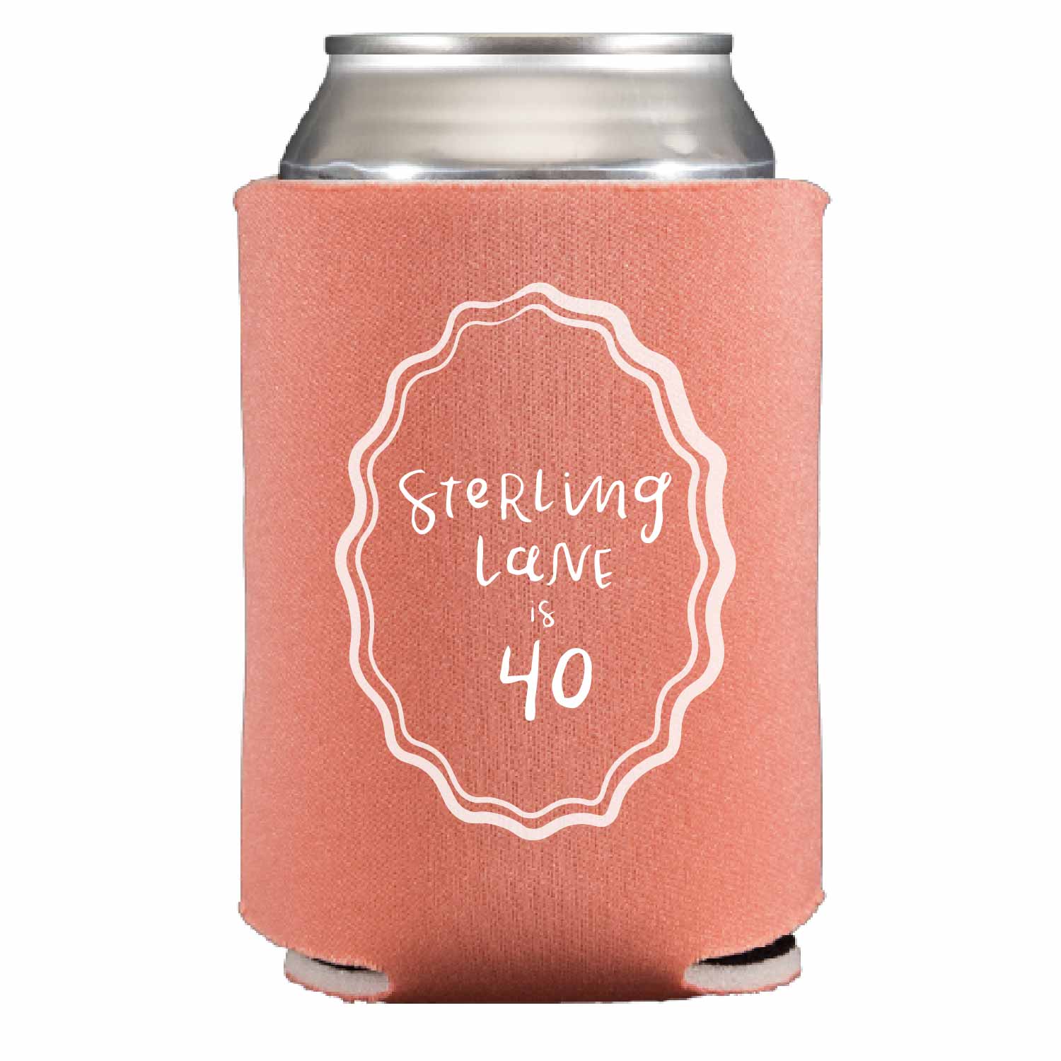 hand lettering 01 | can cooler