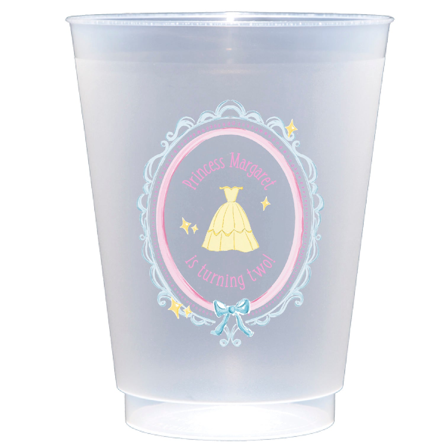 Personalized princess  | Frosted flex cup