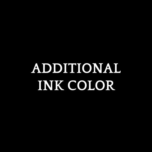 Additional Letterpress Ink Color
