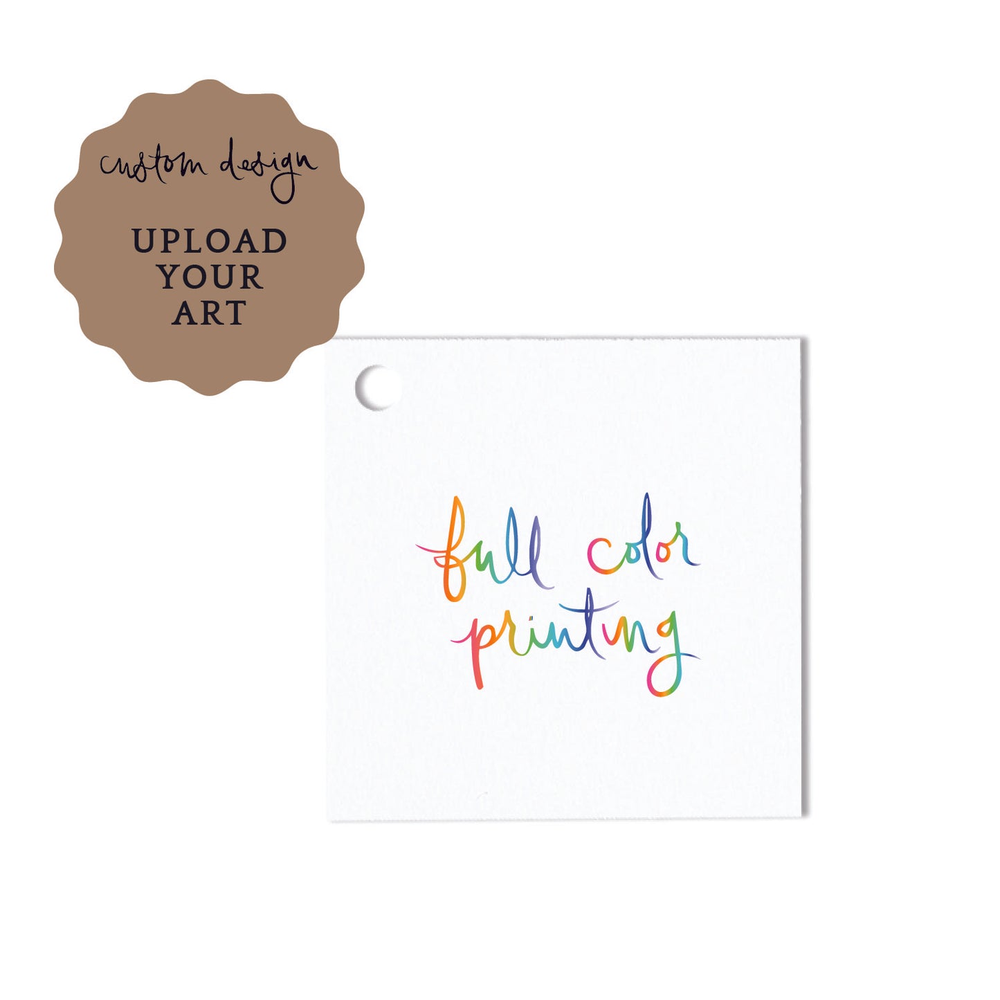 gift tags | upload your art | digital printing