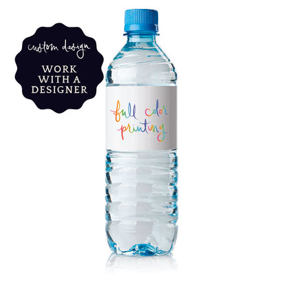 waterbottle labels | custom design