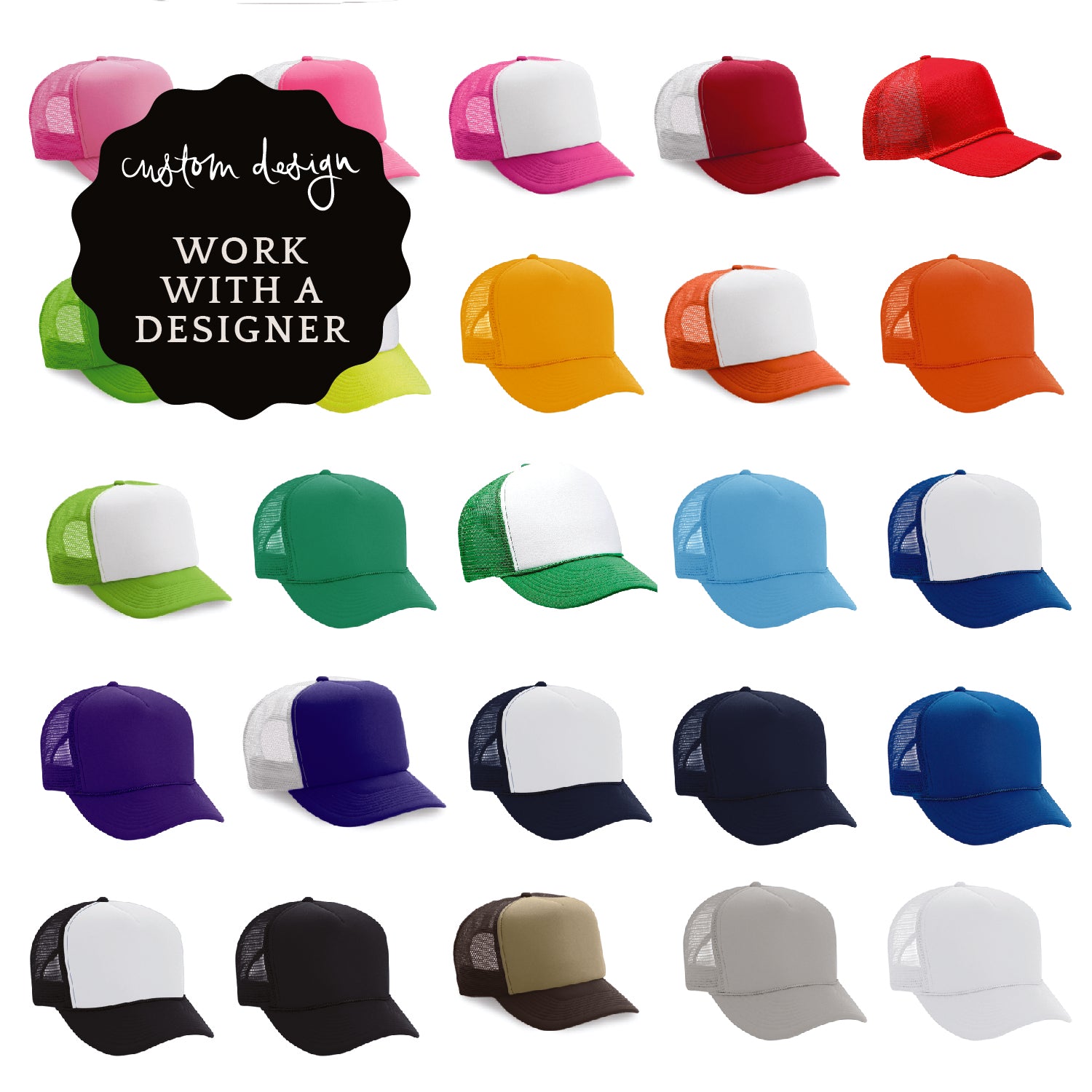 trucker hats | custom design