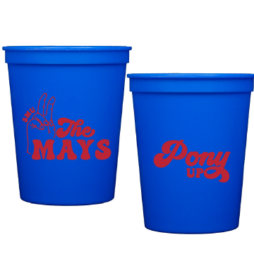 smu pony up | stadium cups