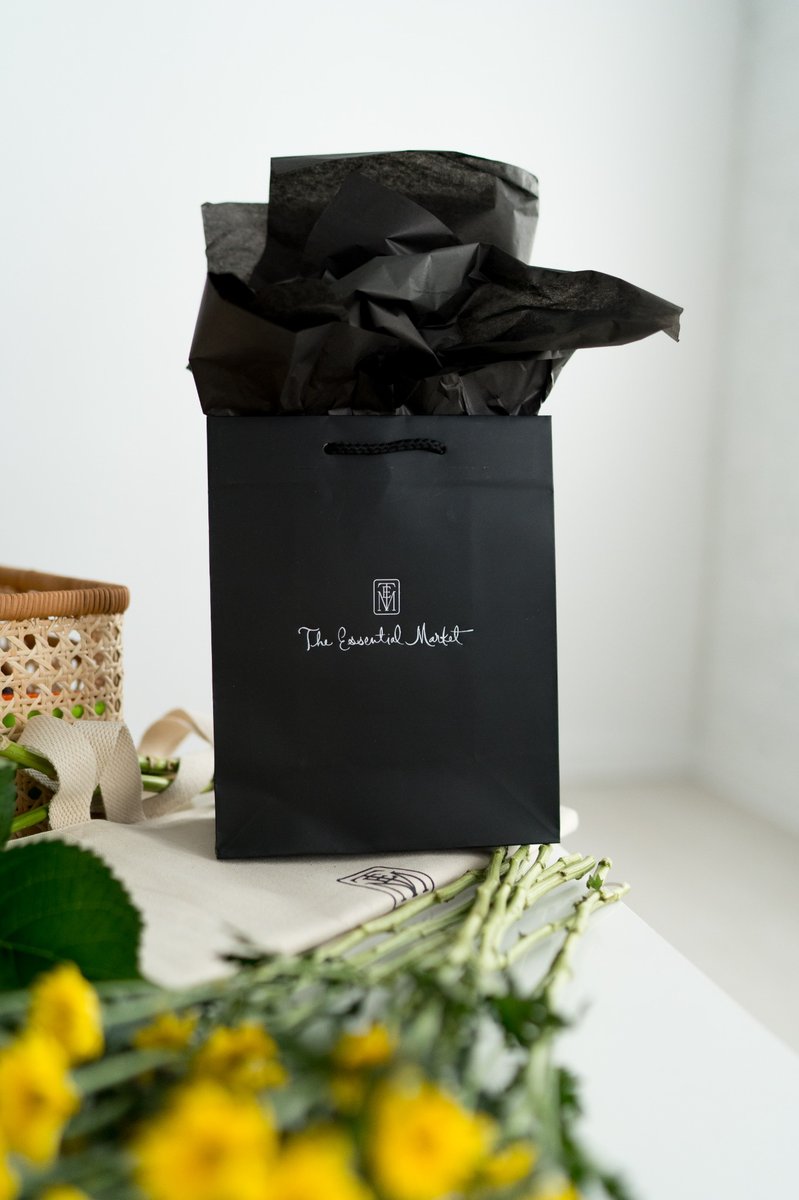 euro tote | custom design | 1-color printing