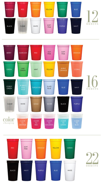 funky star frame | stadium cups