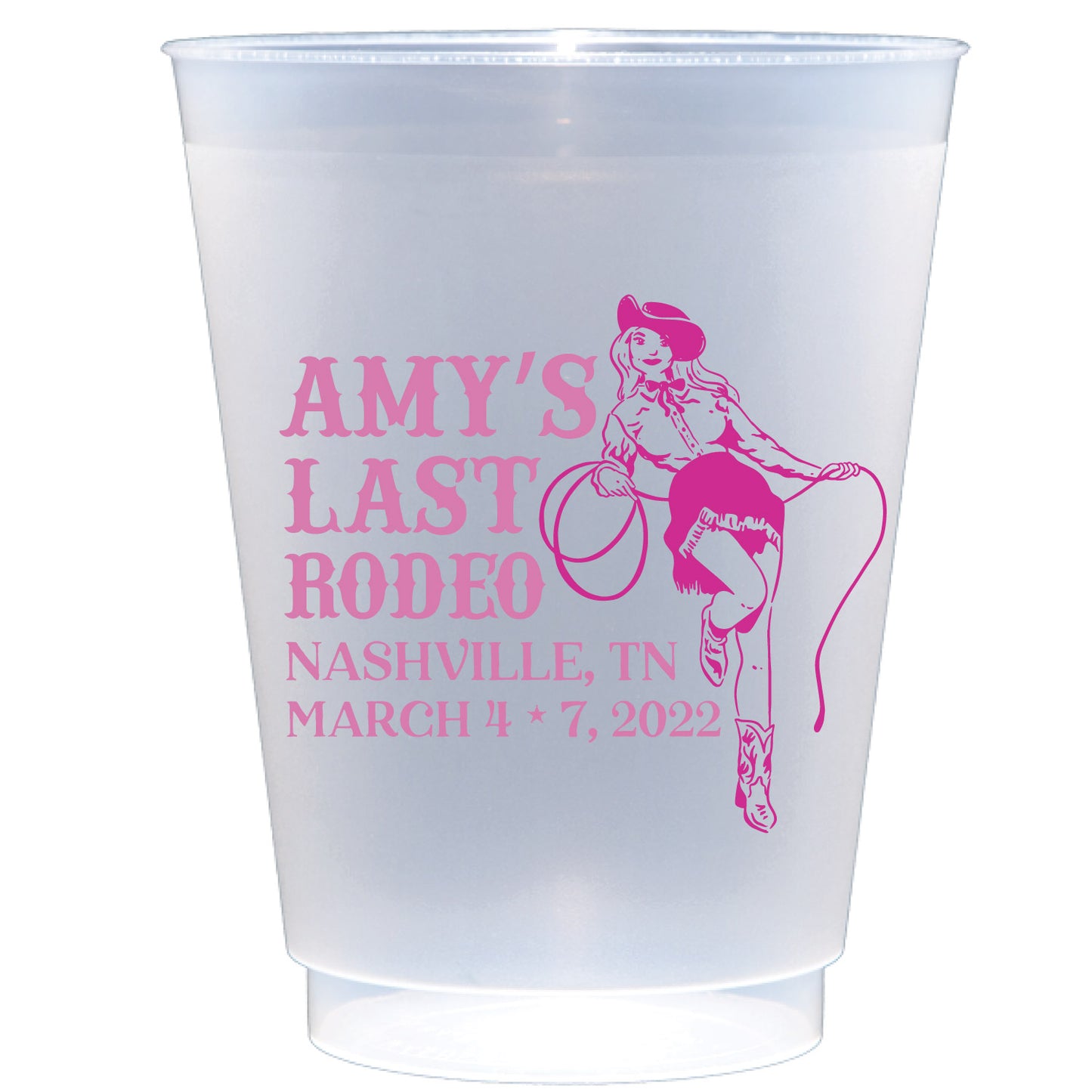 last rodeo | shatterproof frosted flex