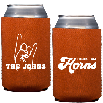 longhorn hook em | can cooler