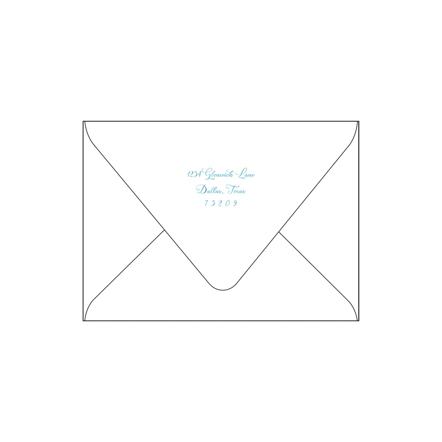 wavy vines | holiday card | foil-stamped