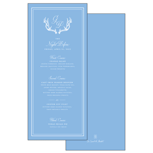 antlers | menus