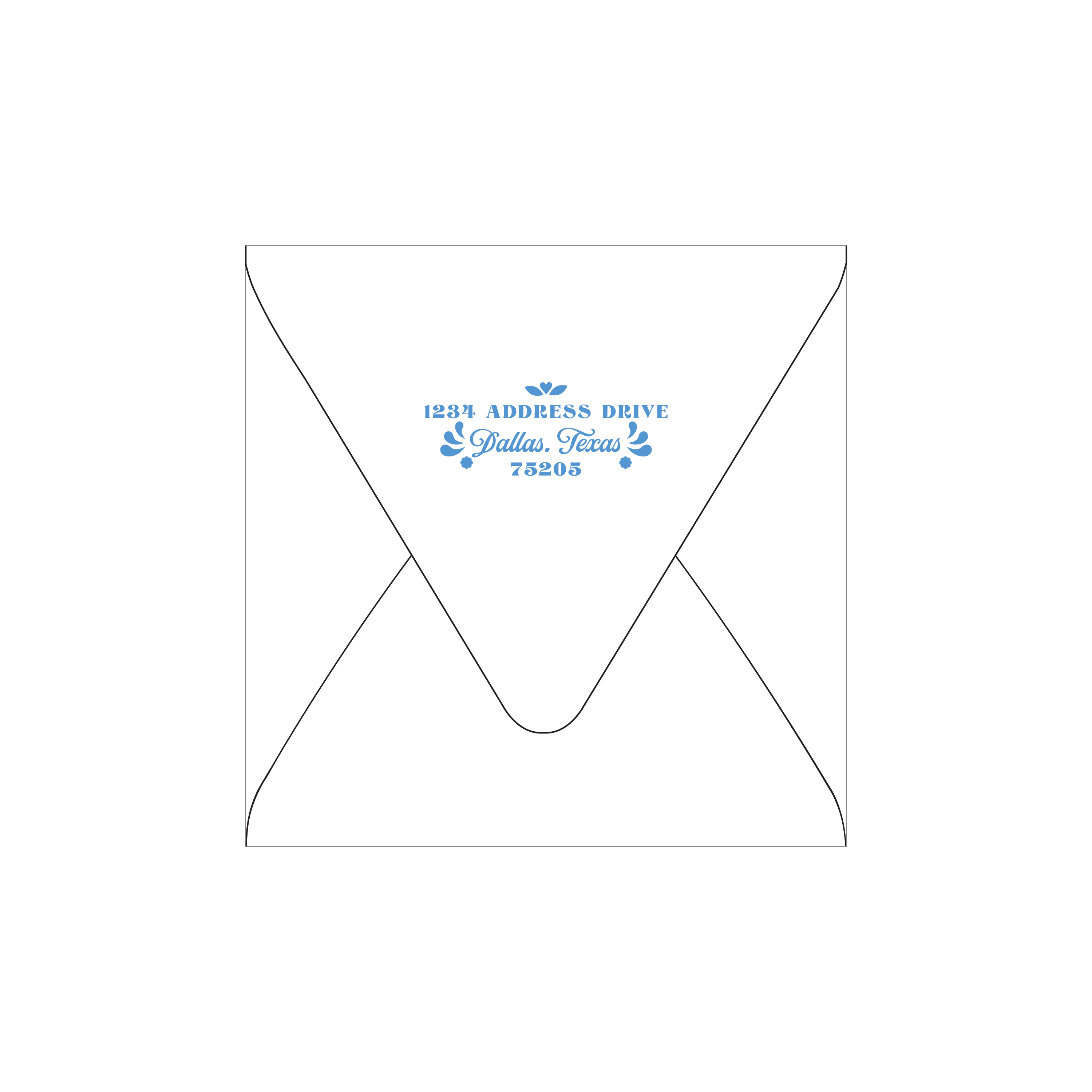 fiesta bebe blue | invitation