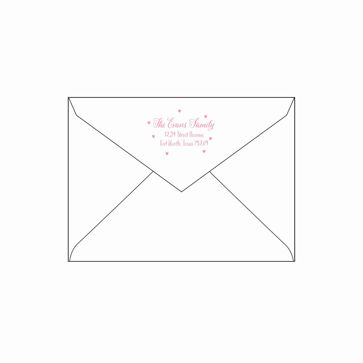 welcomed | valentine's card | letterpress