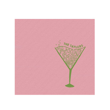 bright spirits | beverage napkins | 3ply or linen