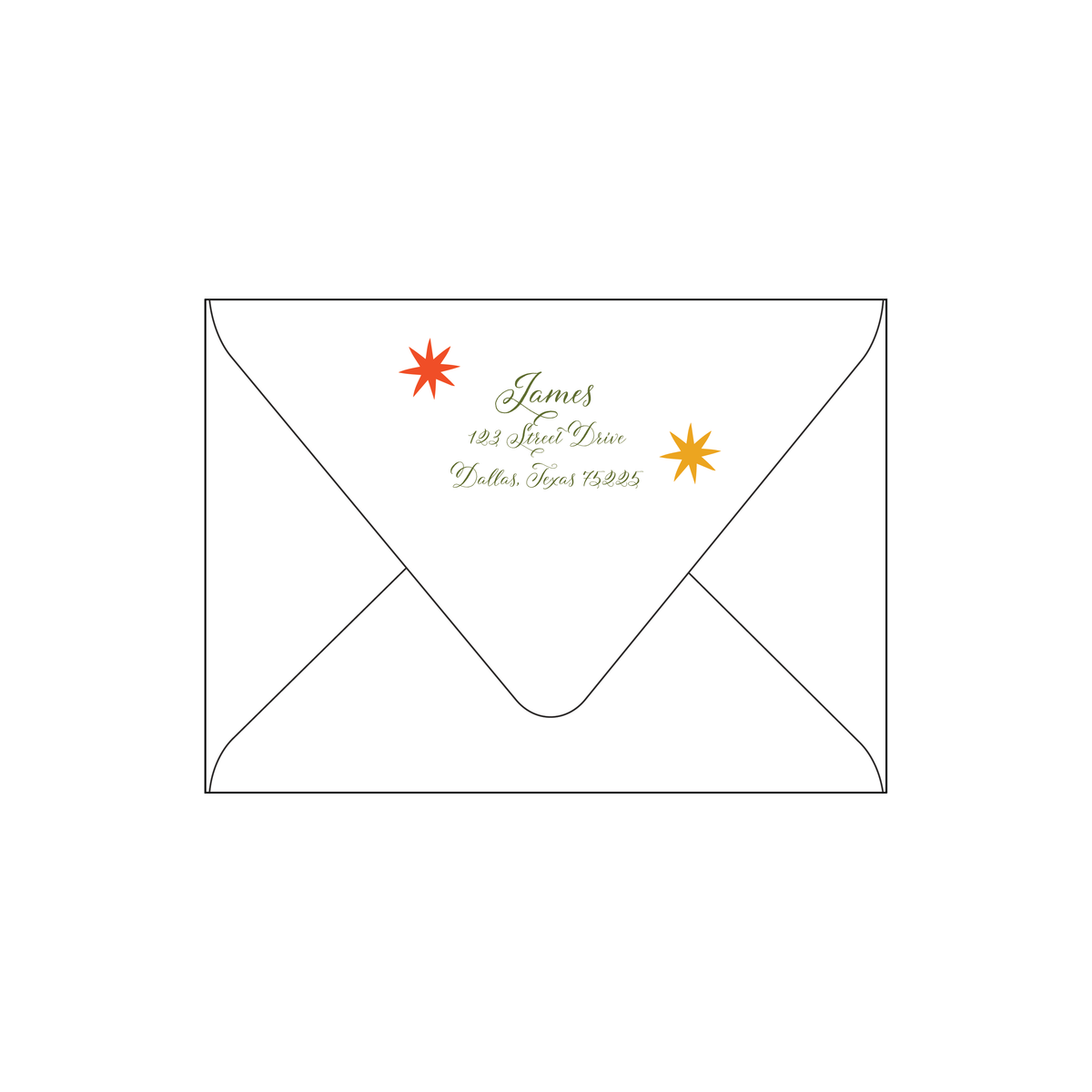 bright stars (4 photos) | holiday card | flat print