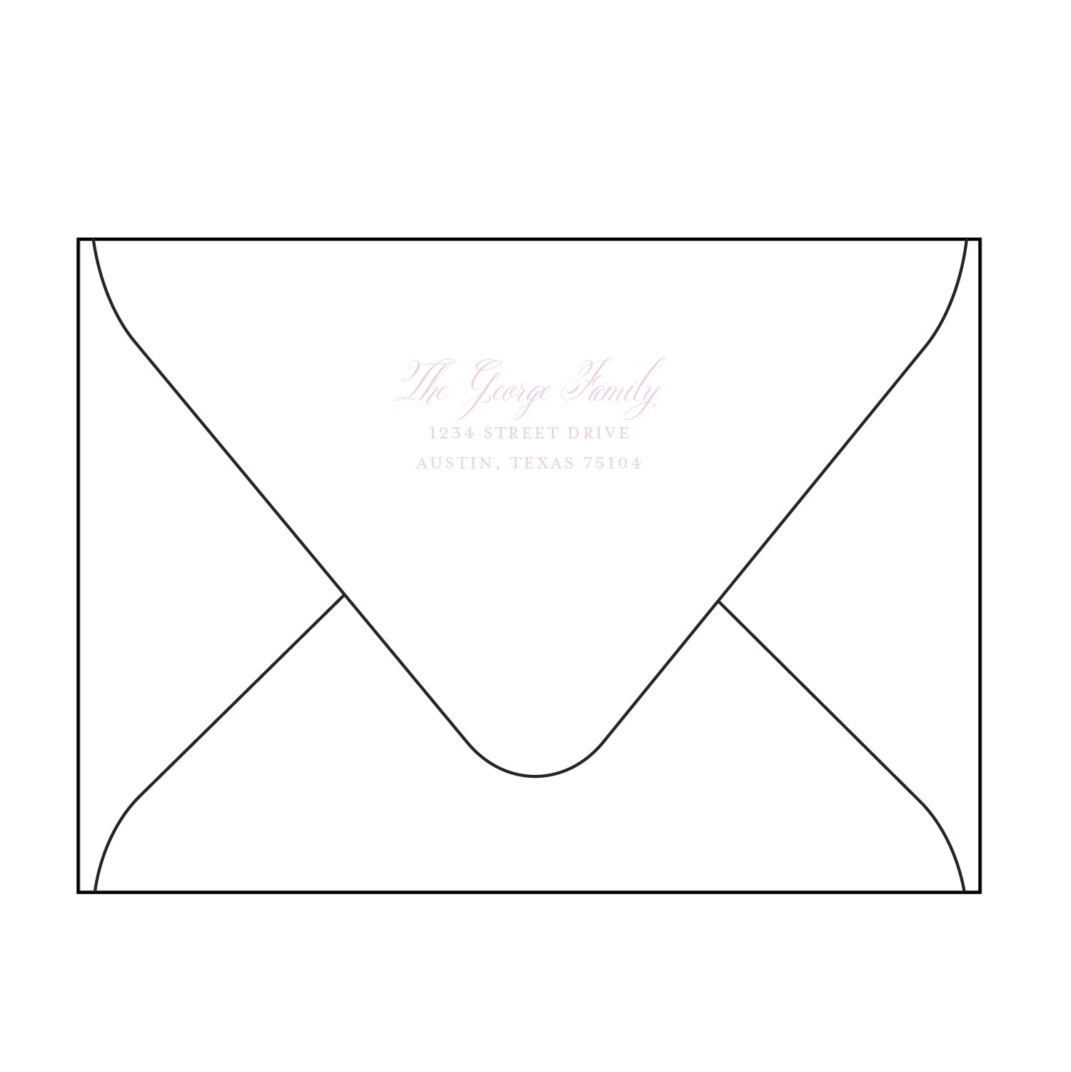 classic calligraphy | birth announcement
