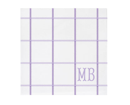 plaid check | digital | napkins | linen