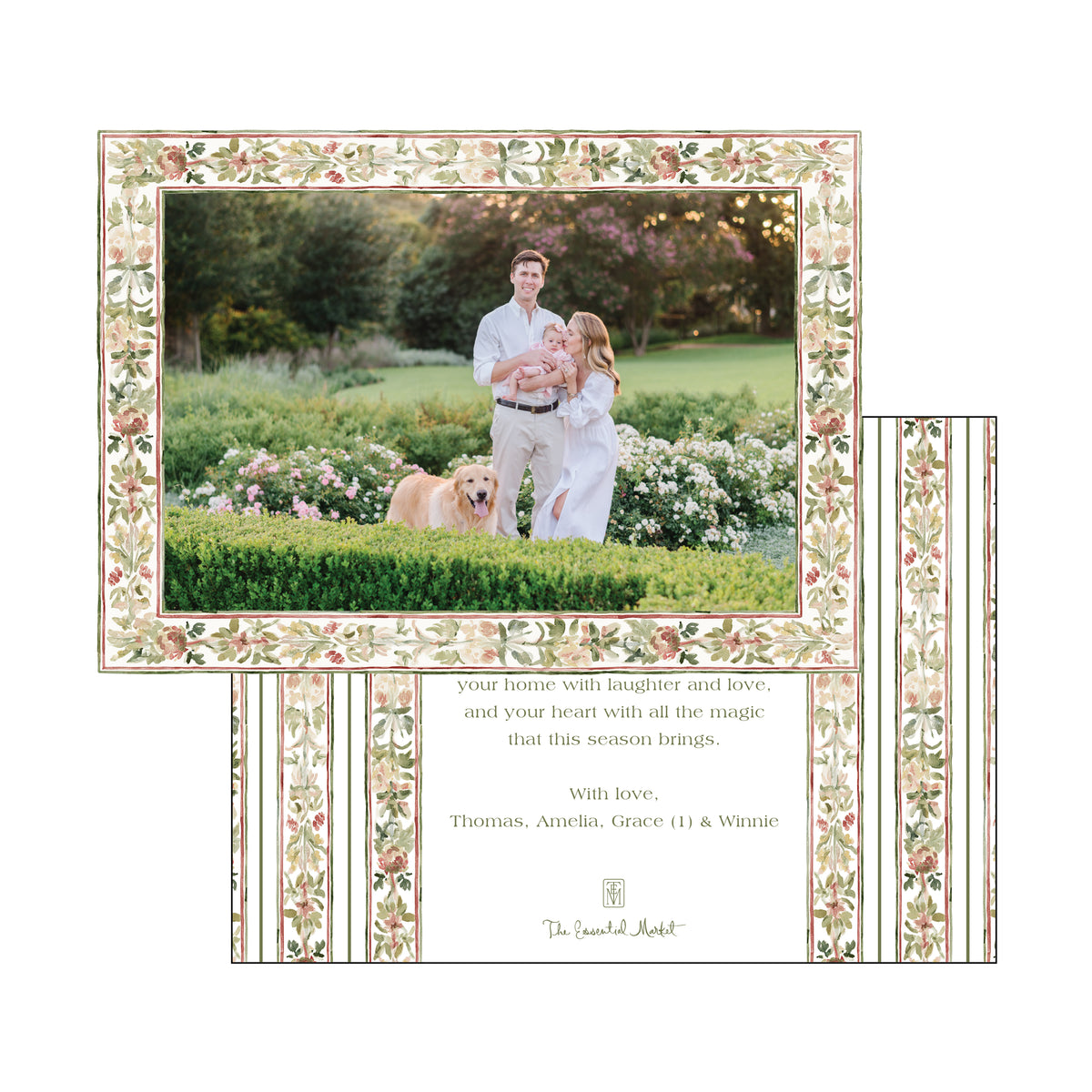 meadowlark | holiday card | flat print