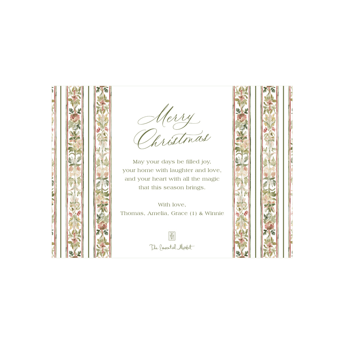meadowlark | holiday card | flat print