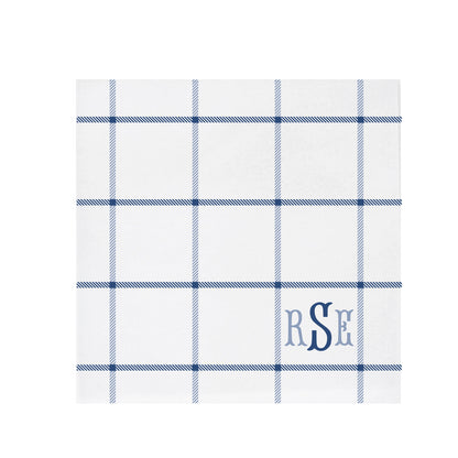 plaid check | digital | napkins | linen