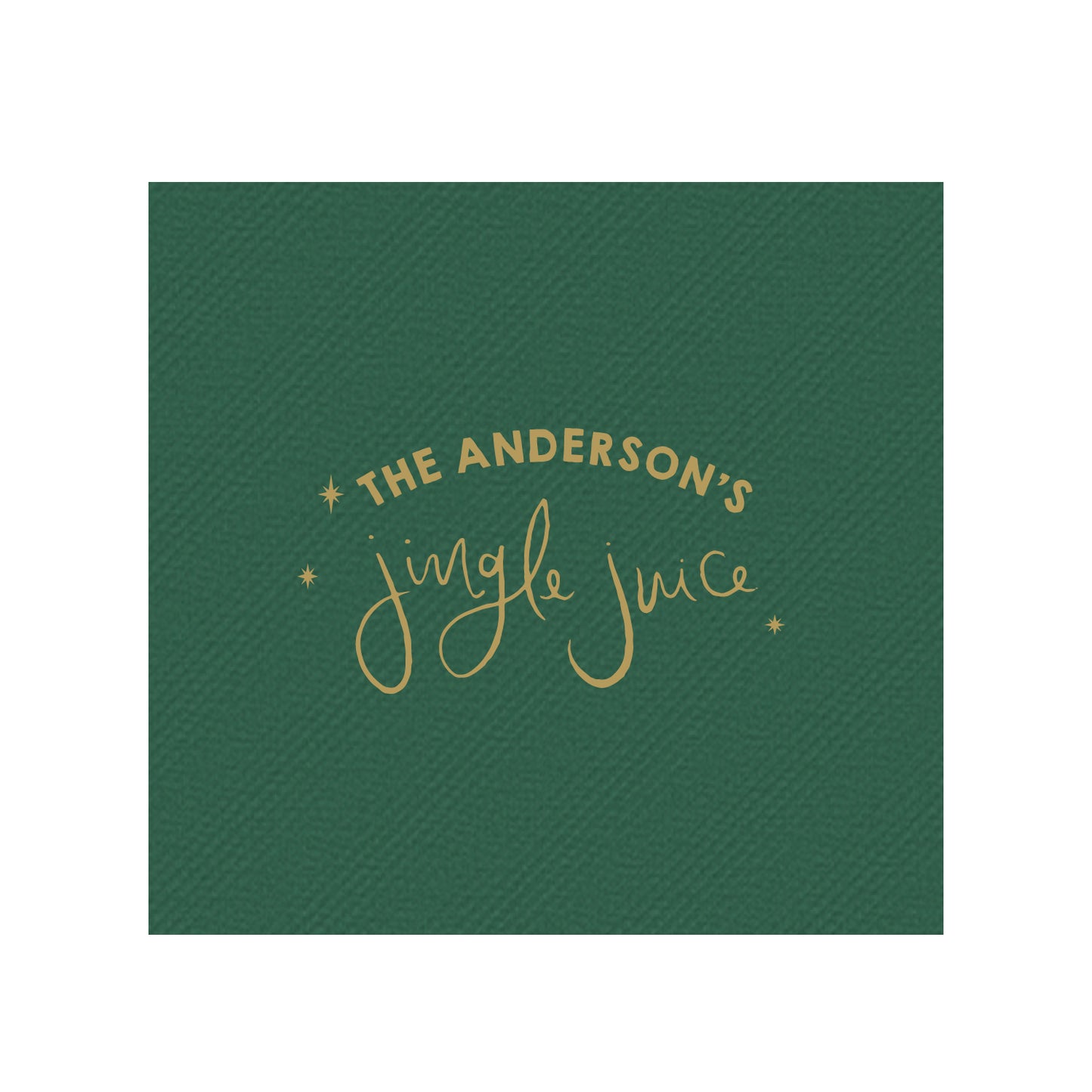 jingle juice | beverage napkins | 3ply or linen