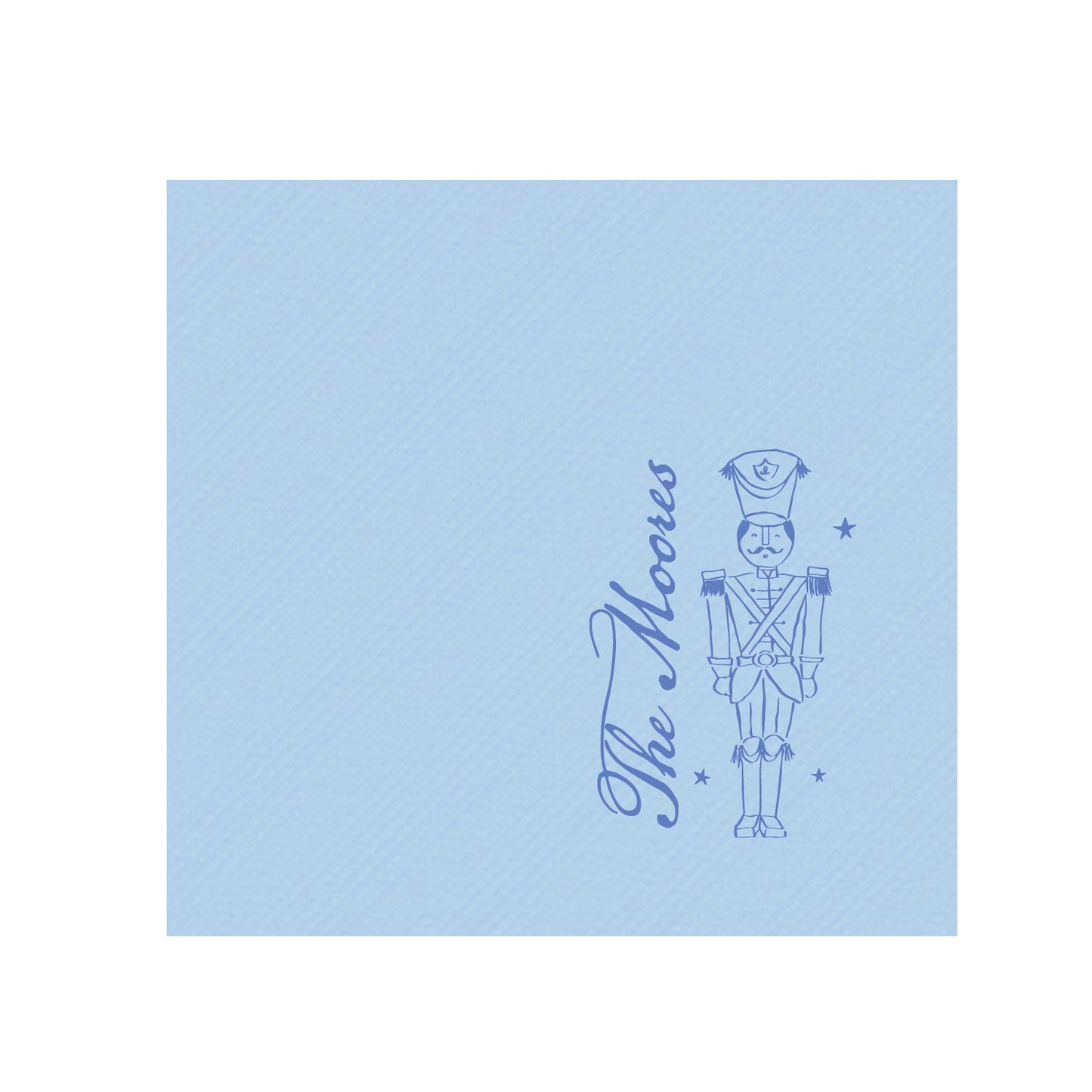 nutcracker | beverage napkins | 3ply or linen